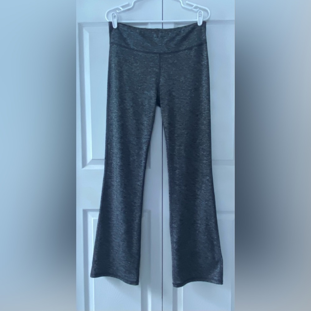 Aerie Play Boot Flare Leggings Dark Heather Grey Size L/Tall